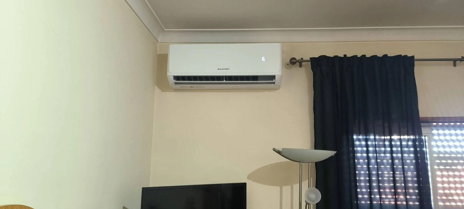 Instalação em quarto